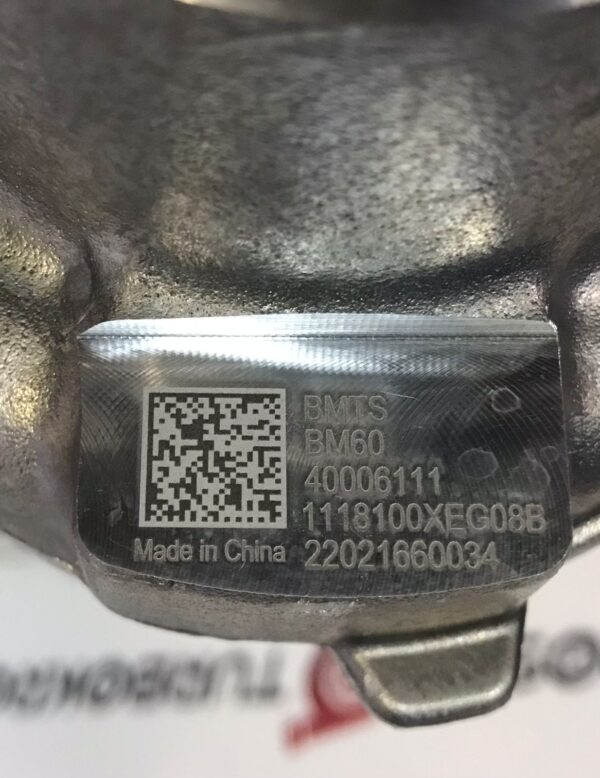 Турбина MHI BM60 40006111 1118100-XEG08B для HAVAL — изображение 2