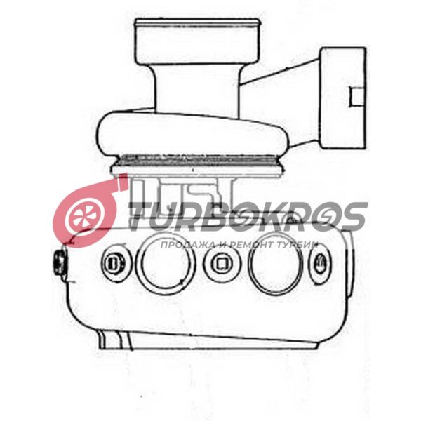 Caterpillar Marine TW6146 Turbo 466096-0004