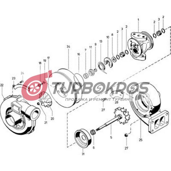1986-01 Liebherr Earth mover Mobile crane K27 Turbo 53279885721