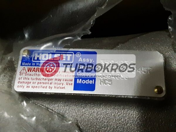 Турбокомпрессор Holset 3594036 — изображение 2