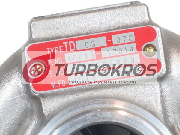 Турбокомпрессор Mitsubishi 49131-02010 — изображение 2