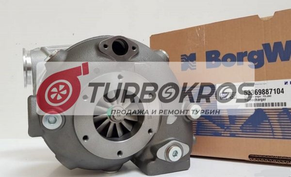 Турбокомпрессор BorgWarner 53369887104