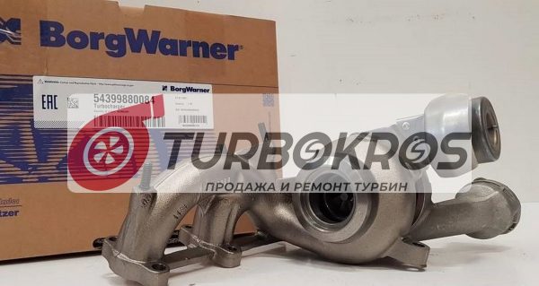 Турбокомпрессор BorgWarner 54399880084 — изображение 2