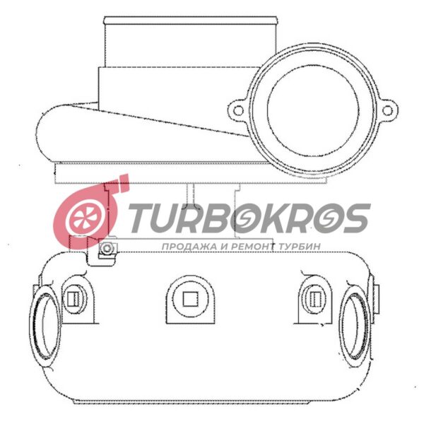 Caterpillar Various UTW8302 Turbo 466879-0001